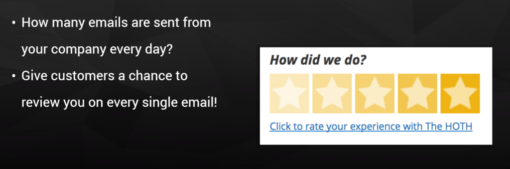 online reviews