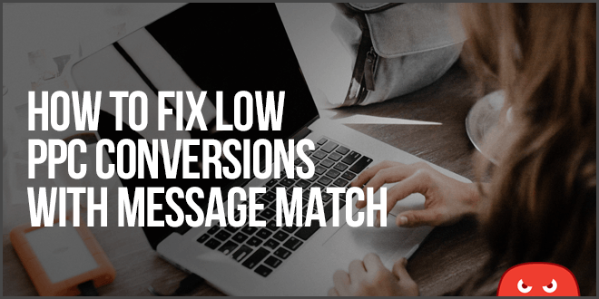 how to fix low ppc conversion