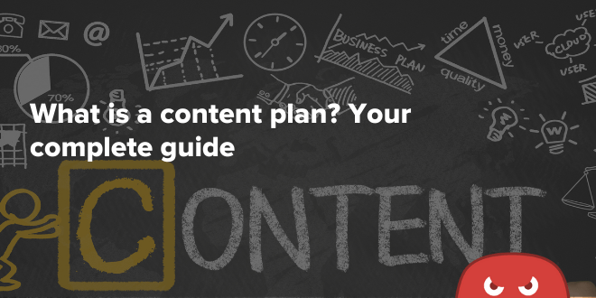 What is a content plan featured image